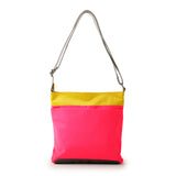 Creative Waste Kennington Crossbody Bag in Raspberry/Mustard