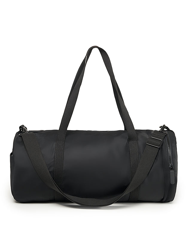 All Black Luton Duffel Bag in Black