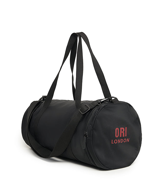 All Black Luton Duffel Bag in Black