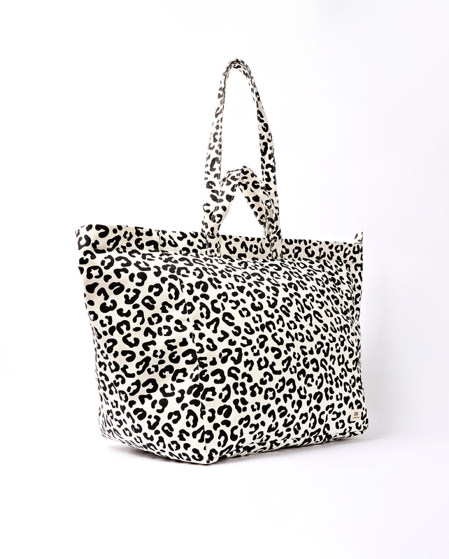 Marylebone Tote Bag in Summer Leopard