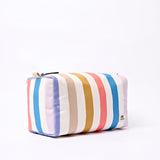 Maygrove Wash Bag in Pastel Multi Stripe