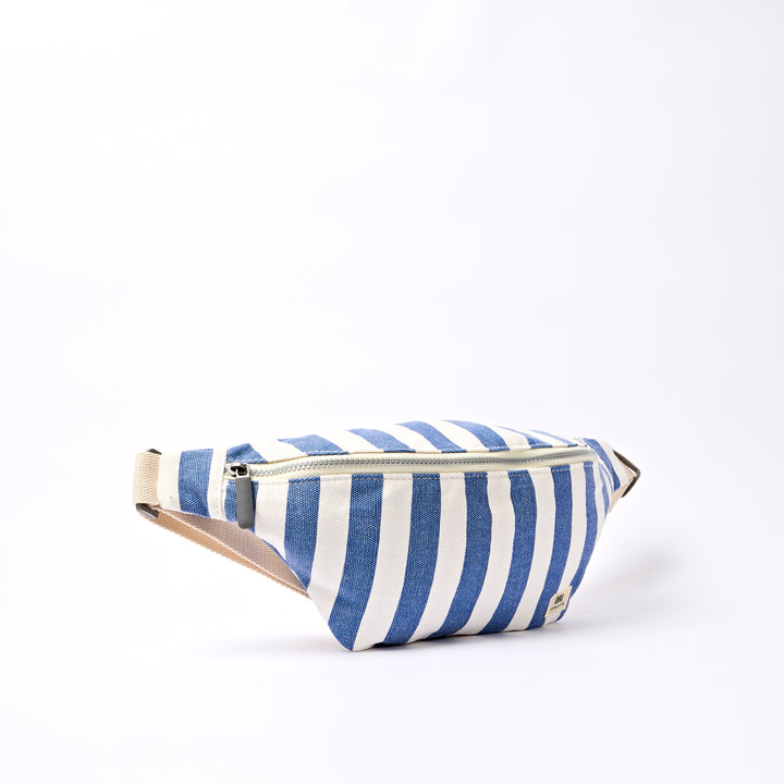 Mill Hill Crossbody Bag in Denim Stripe