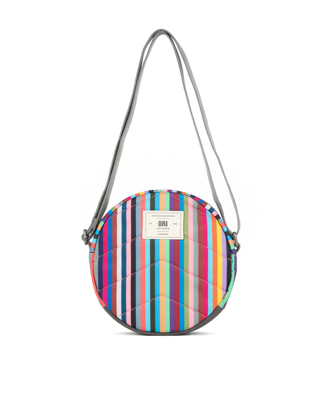 Paddington Crossbody Bag in Multi Stripe