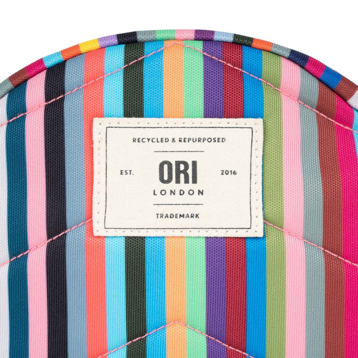 Paddington Crossbody Bag in Multi Stripe