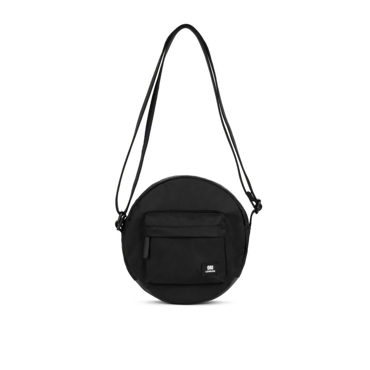 All Black Paddington Crossbody Bag in Black