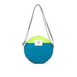 Creative Waste Paddington Crossbody Bag in Seaport/Lime