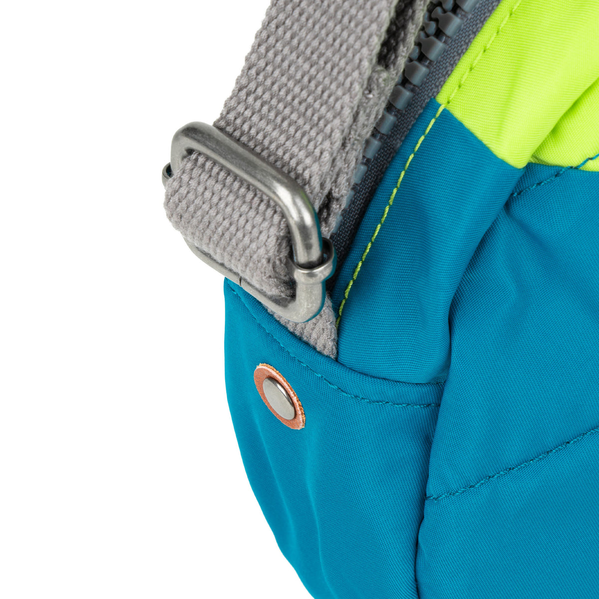 Creative Waste Paddington Crossbody Bag in Seaport/Lime