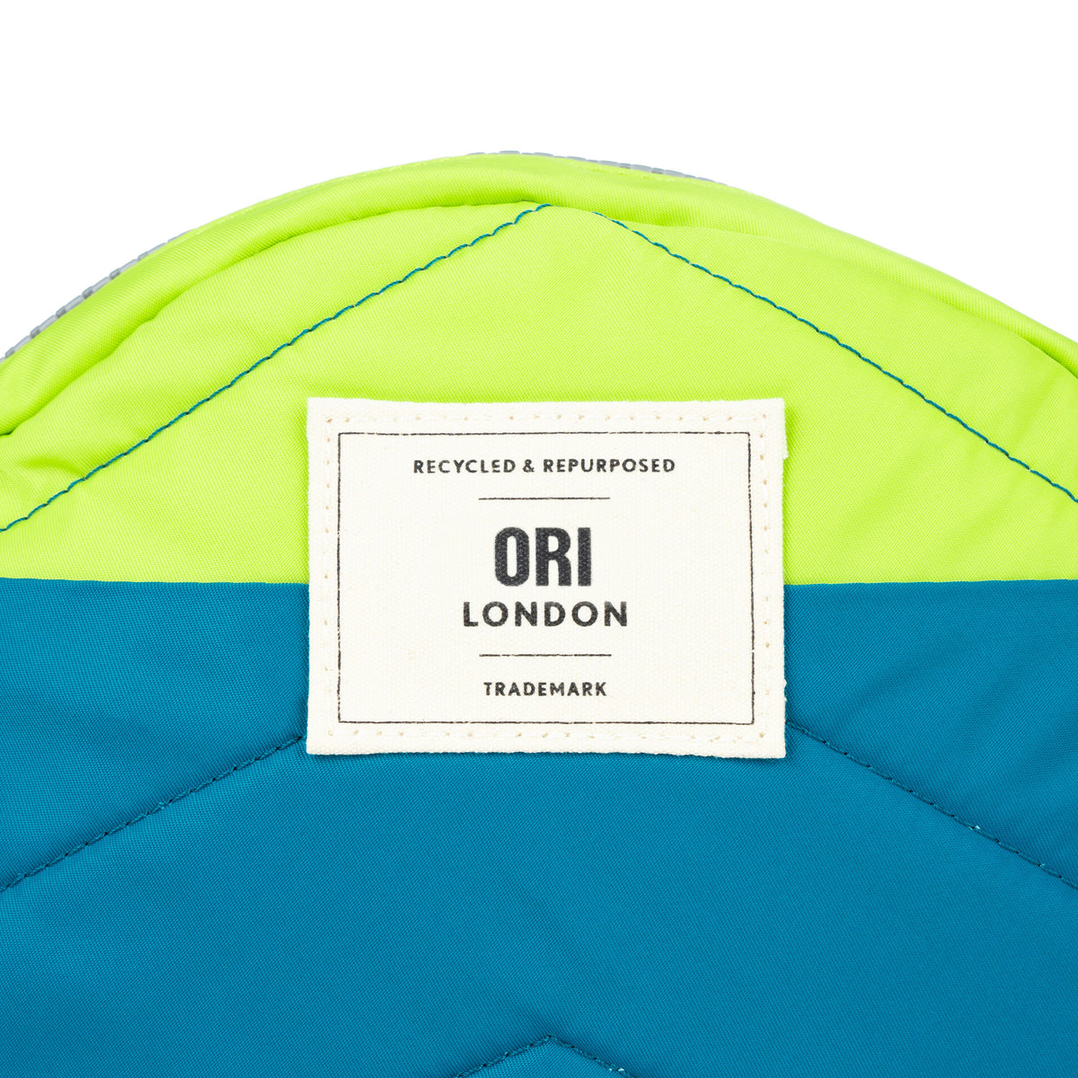 Creative Waste Paddington Crossbody Bag in Seaport/Lime