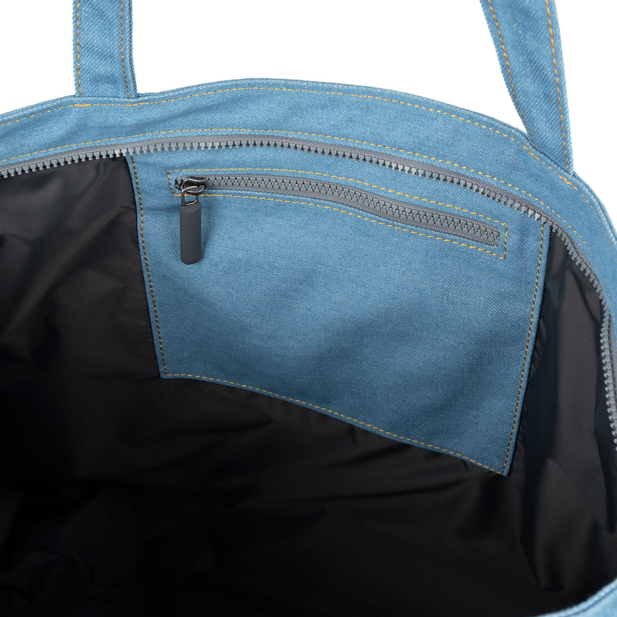 Portobello Tote Bag in Light Wash Denim