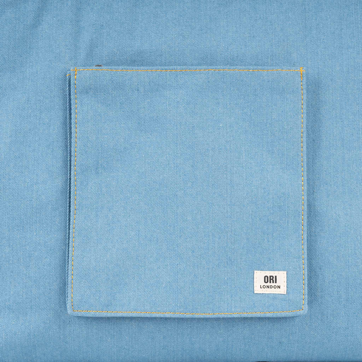 Portobello Tote Bag in Light Wash Denim