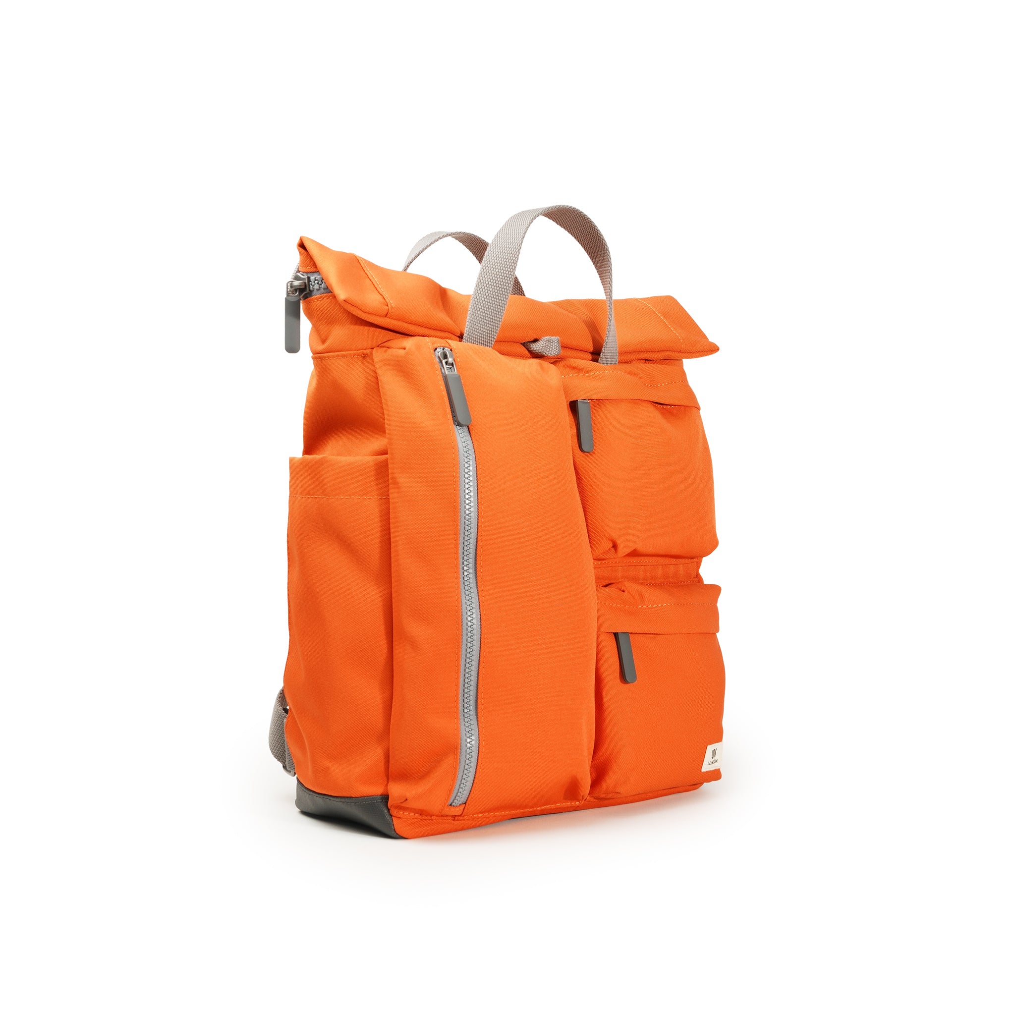 Richmond Multipocket Backpack in Atomic Orange – ORI London