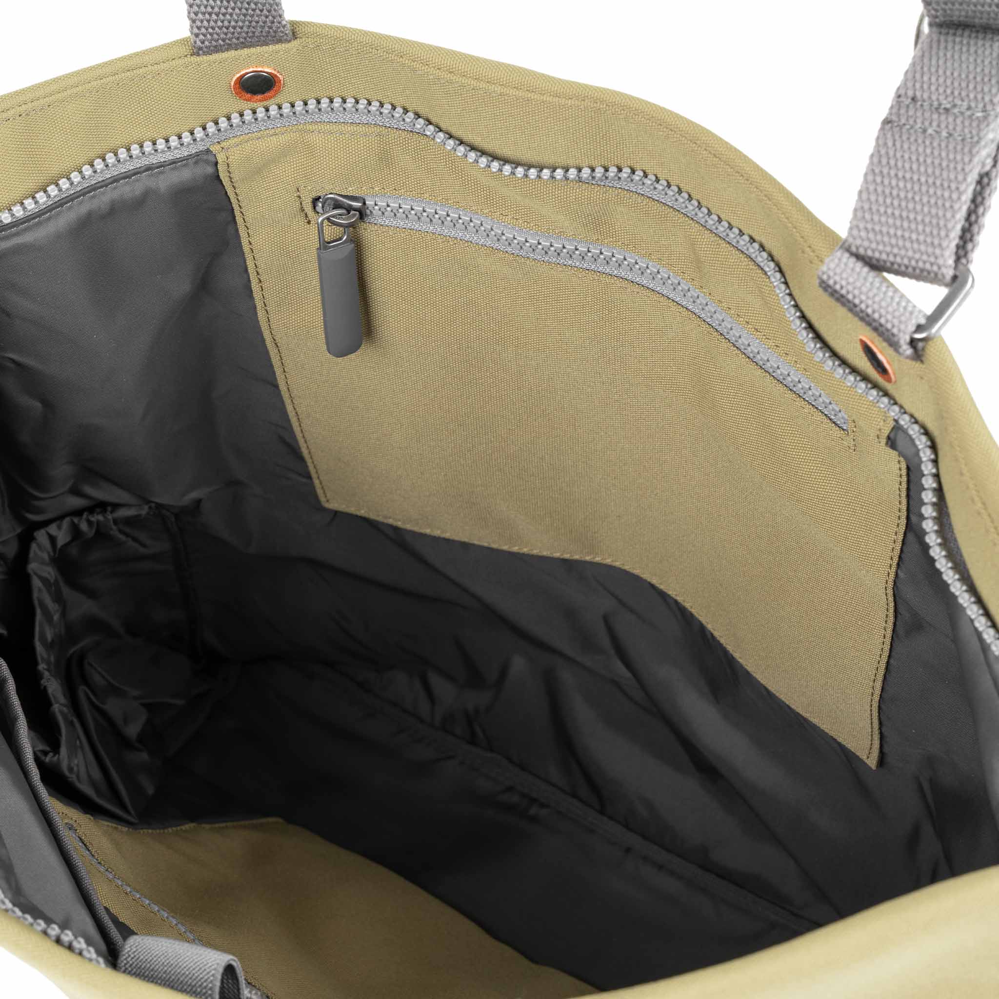 Trafalgar B Khaki | Recycled & Eco-Friendly Tote Bag | ORI London