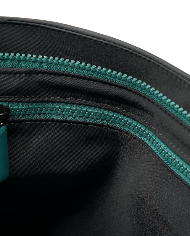 All Black Trafalgar Tote Bag in Teal