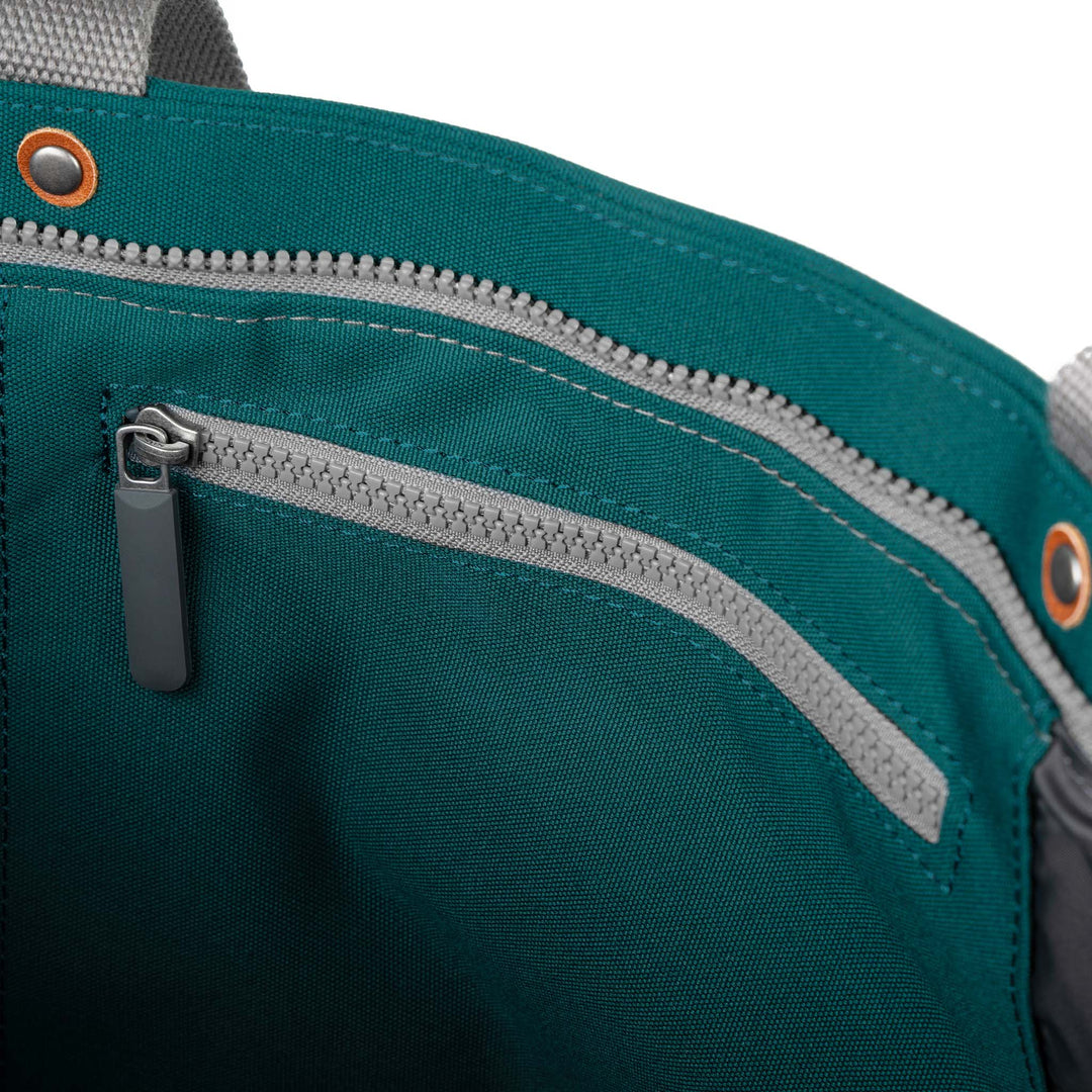 Trafalgar B Teal Recycled Canvas