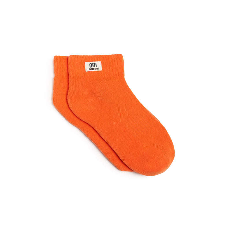 Wembley Ankle Socks for Women in Mandarin