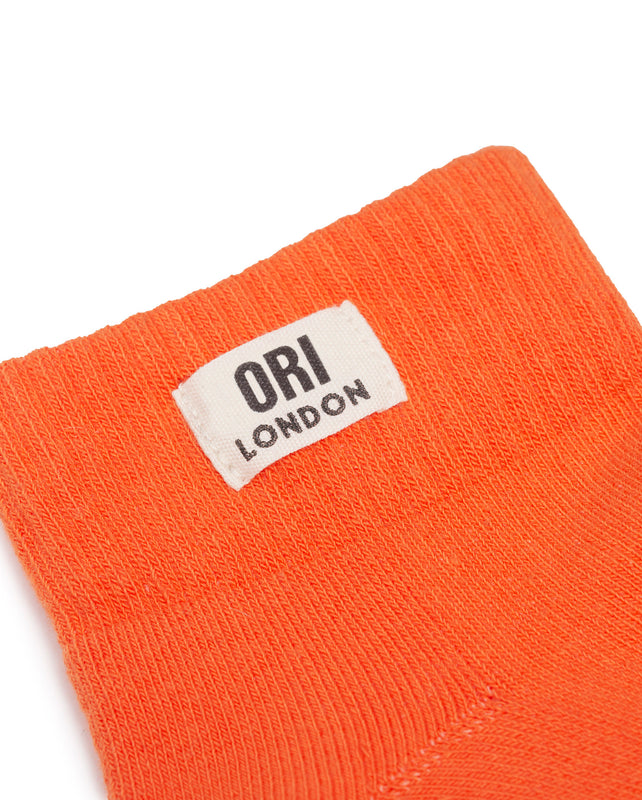 Wembley Ankle Socks for Women in Mandarin
