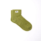 Wembley Ankle Socks for Men in Avocado