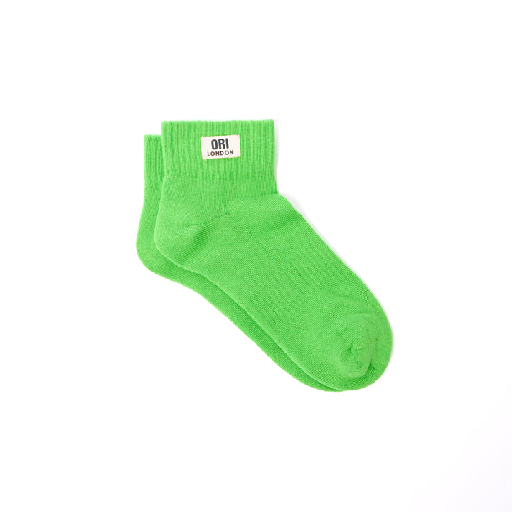 Wembley Ankle Socks for Women in Online Lime
