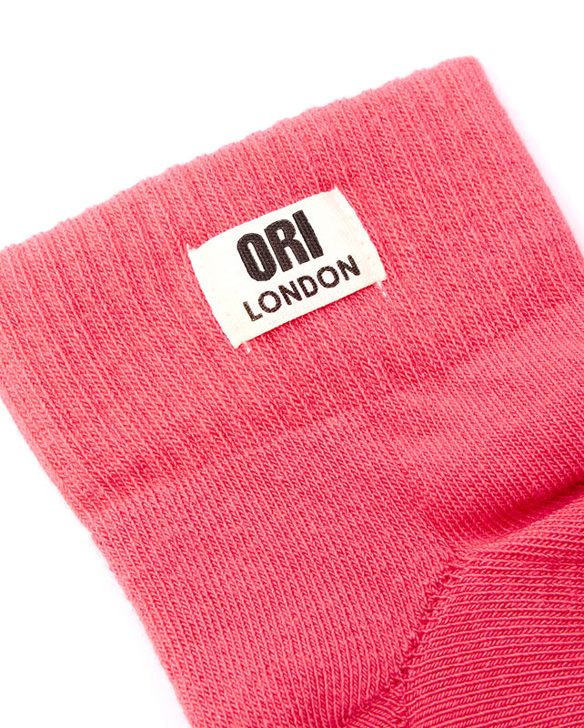 Wembley Ankle Socks for Women in Sugar Coral