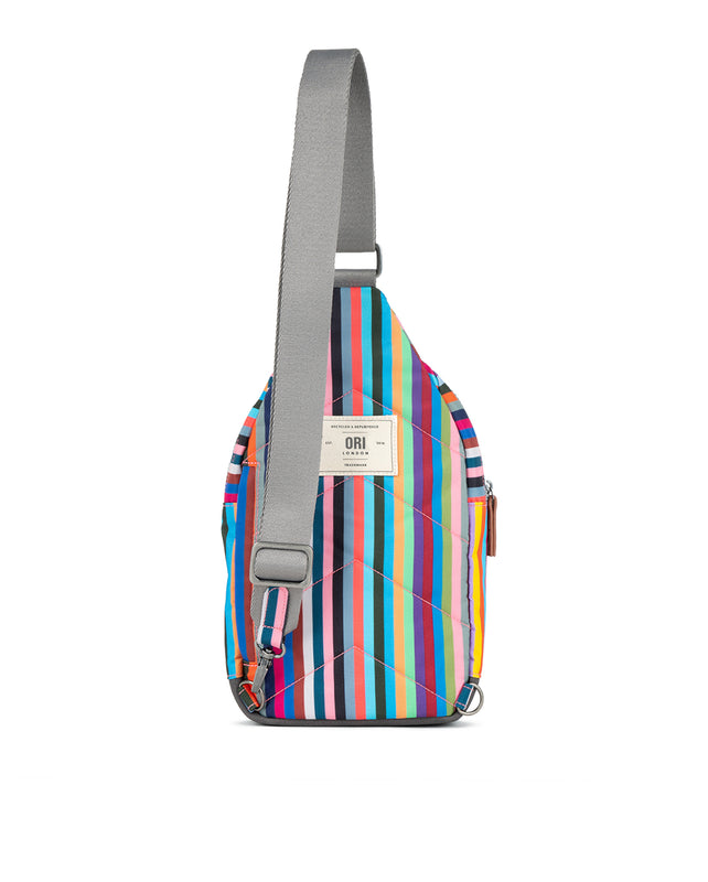 Willesden Sling Bag in Multi Stripe