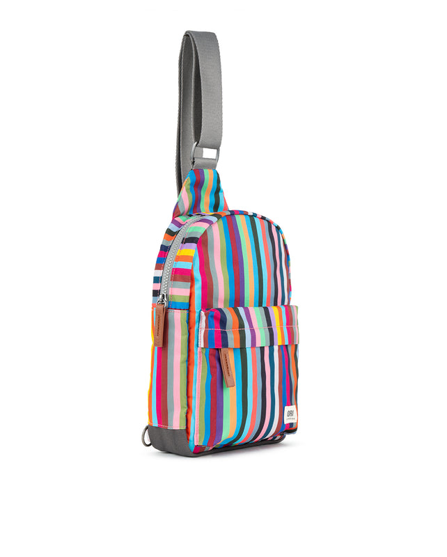Willesden Sling Bag in Multi Stripe