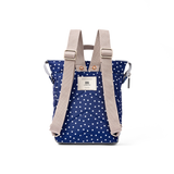 Bantry Backpack in Navy Polka Dot