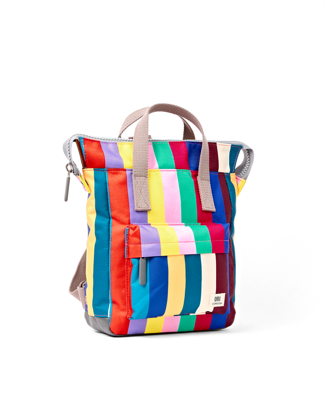 Bantry Backpack in Wide Multi Stripe