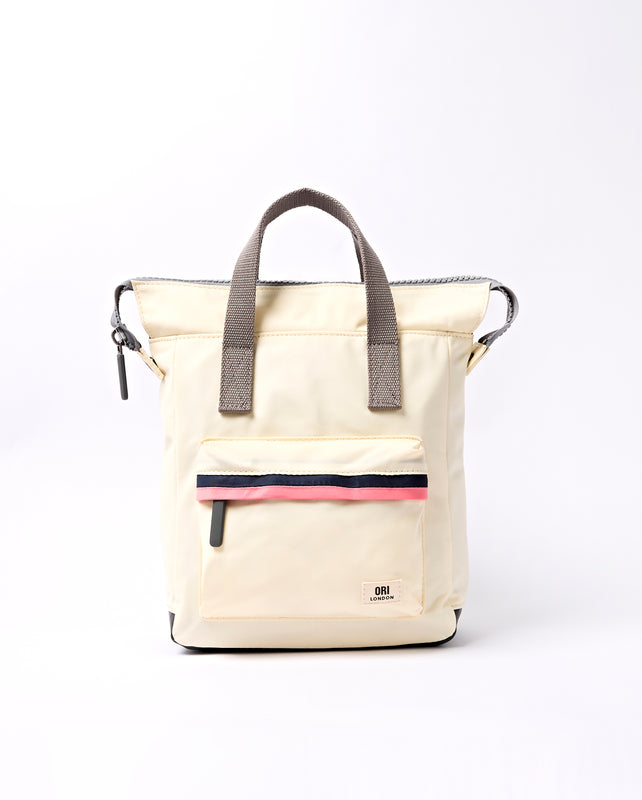 Bantry Backpack in Wax Paper Stripe