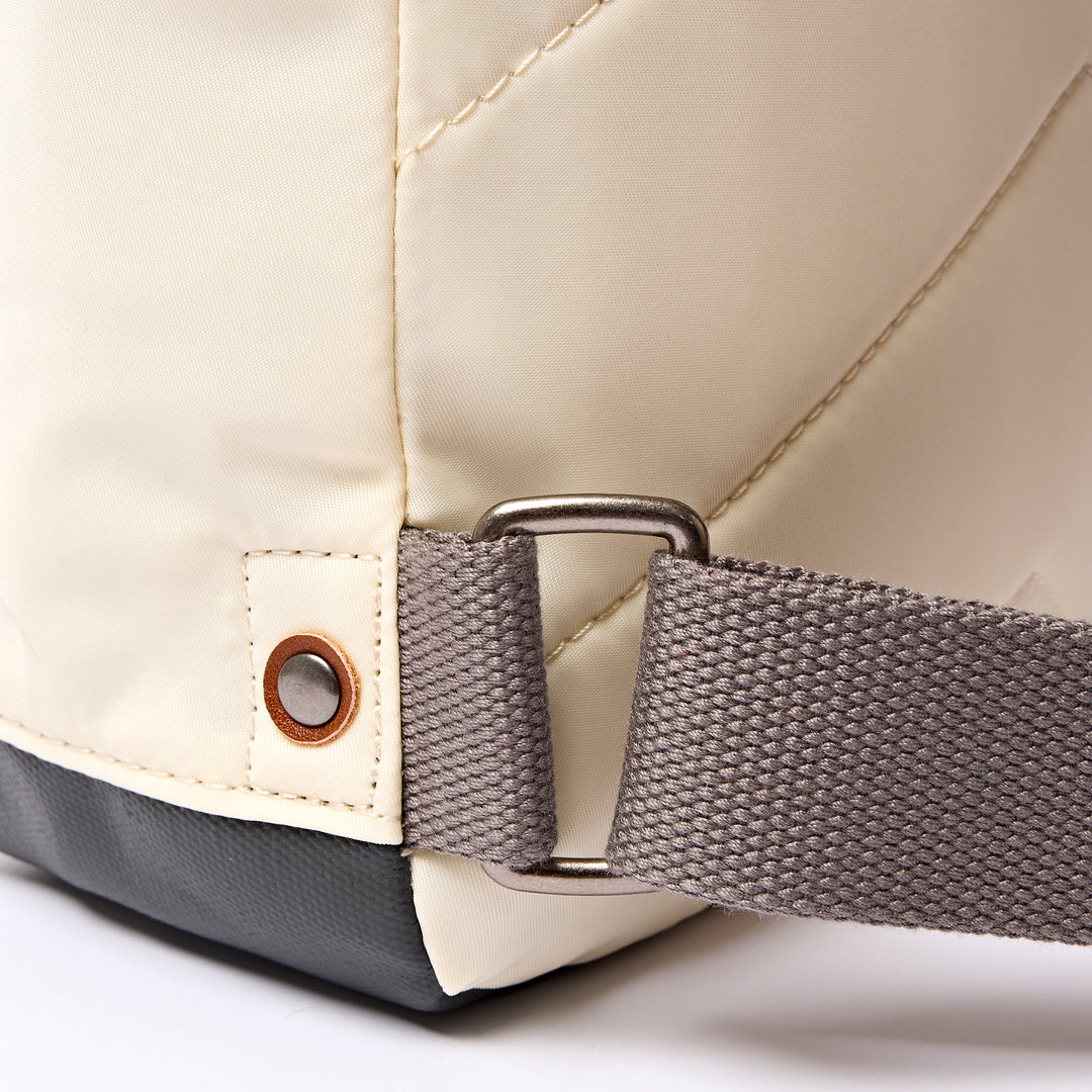 Bantry Small Backpack in Wax Paper Stripe Nylon