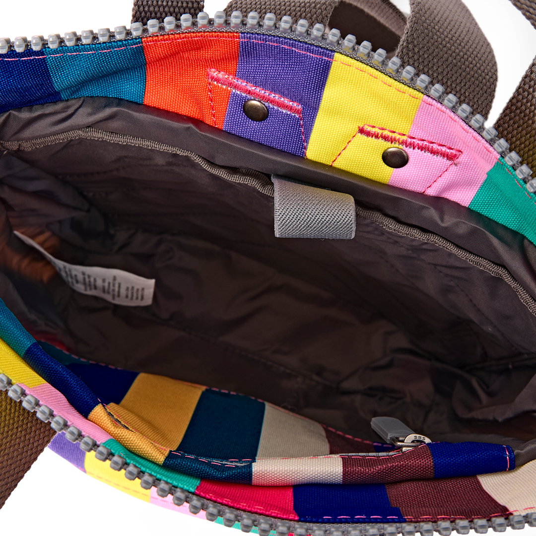 Bantry Backpack in Wide Multi Stripe