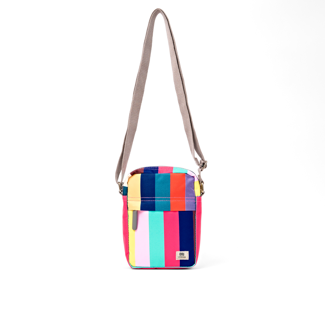 Bond Pocket Crossbody Bag in Wide Multi Stripe