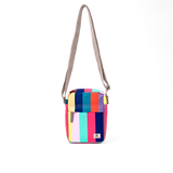 Bond Pocket Crossbody Bag in Wide Multi Stripe