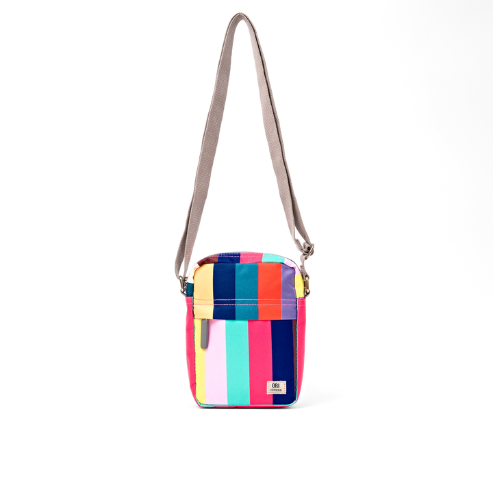 Bond Pocket Crossbody Bag in Wide Multi Stripe