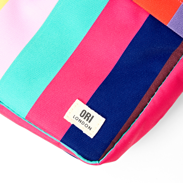 Bond Pocket Crossbody Bag in Wide Multi Stripe