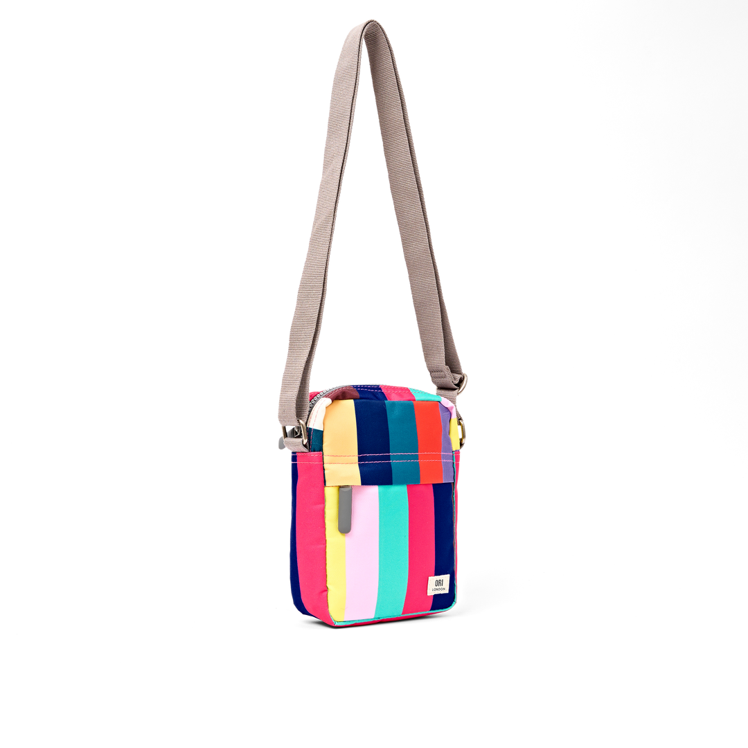 Bond Pocket Crossbody Bag in Wide Multi Stripe