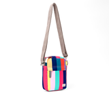 Bond Pocket Crossbody Bag in Wide Multi Stripe