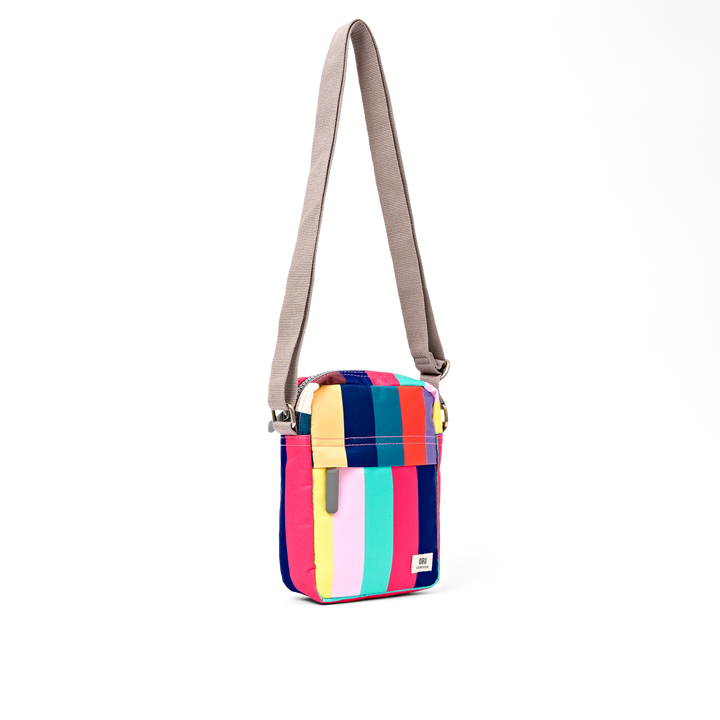 Bond Pocket Crossbody Bag in Wide Multi Stripe