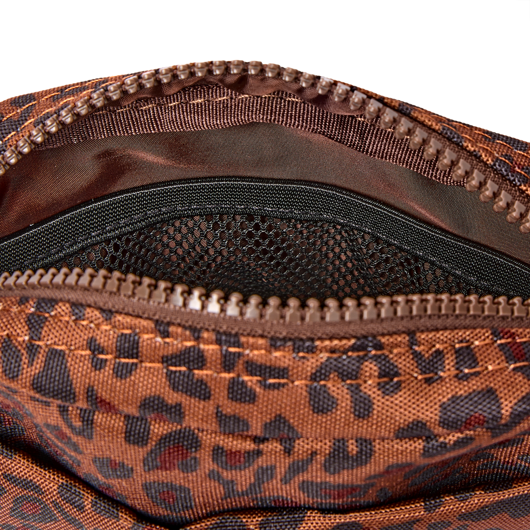 Bond Pocket Crossbody Bag in Mini Leopard