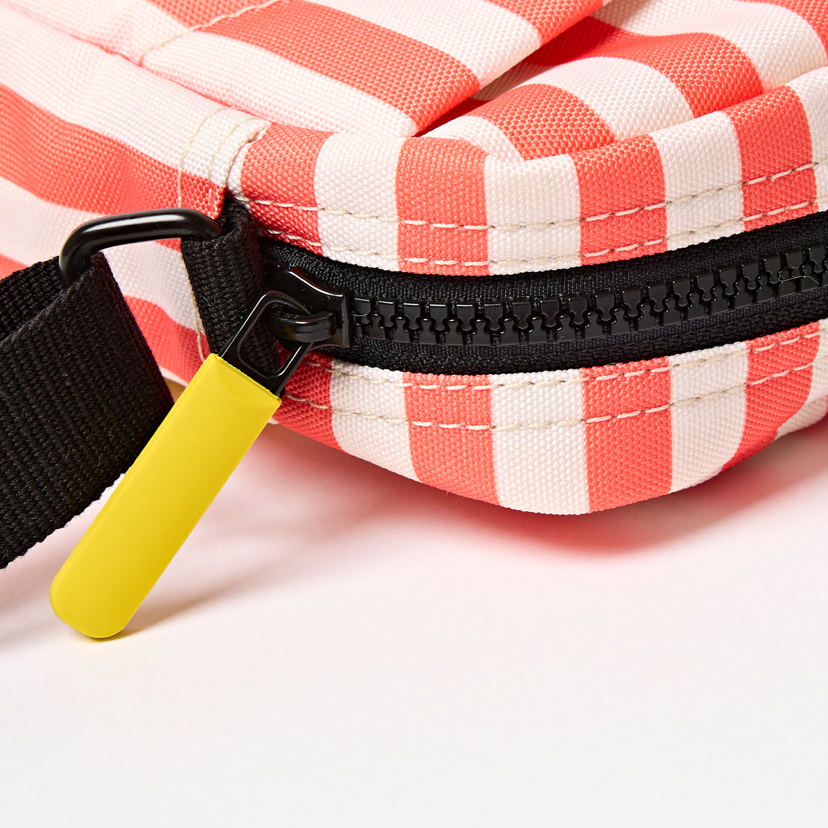 Bond Pocket Crossbody Bag in Coral Stripe