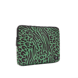 Brick Lane Laptop Sleeve in Mixed Animal Artichoke