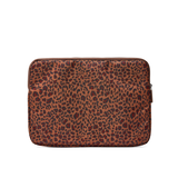 Brick Lane Laptop Sleeve in Mini Leopard