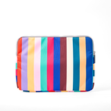 Brick Lane Laptop Sleeve in Wide Multi Stripe