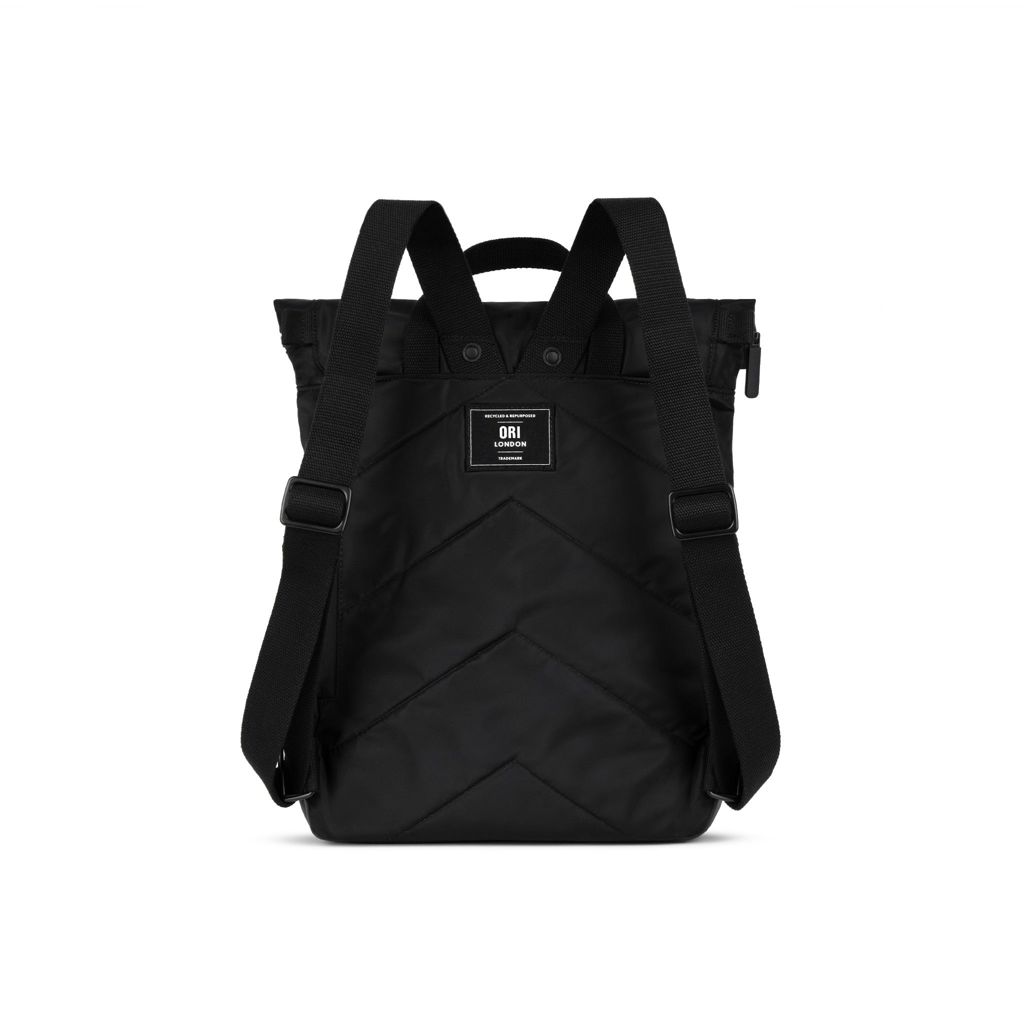 All Black Camden P Backpack in Black – ORI London