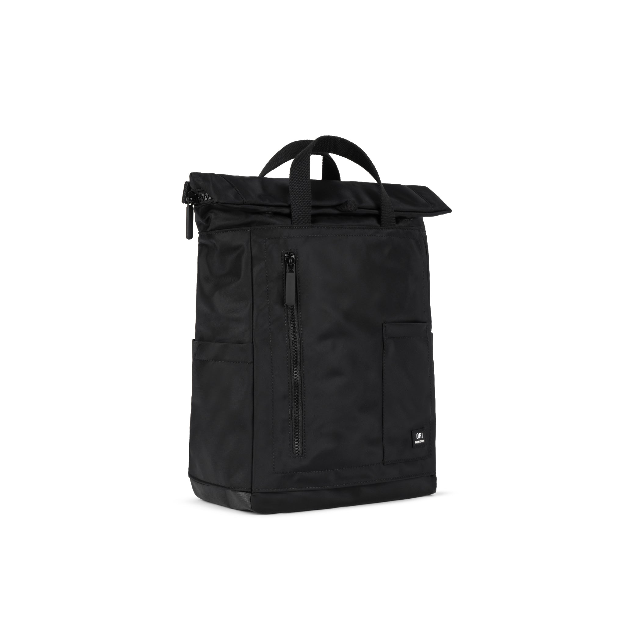 All Black Camden P Backpack in Black – ORI London
