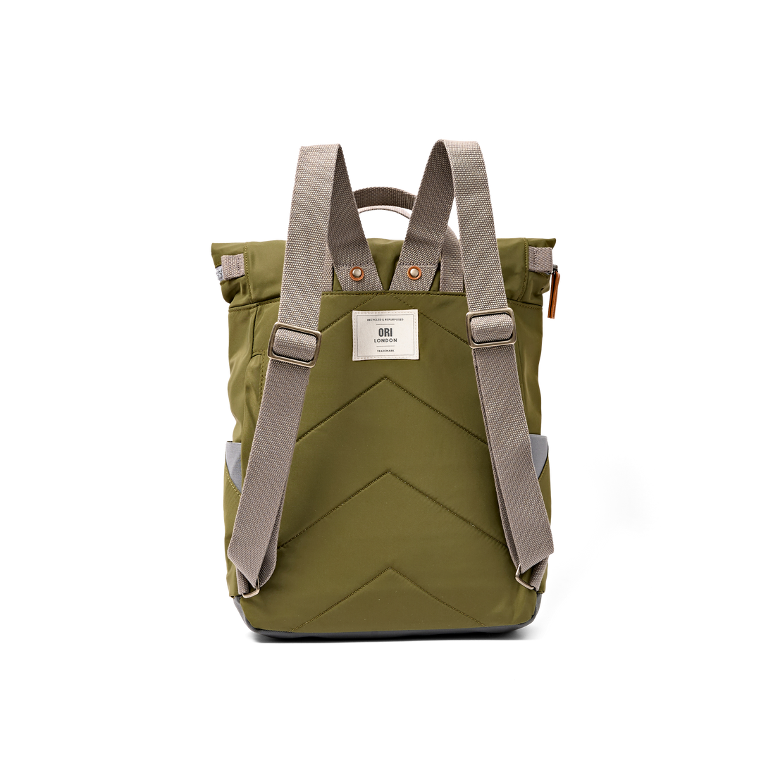 Canfield Roll Top Backpack in Chive