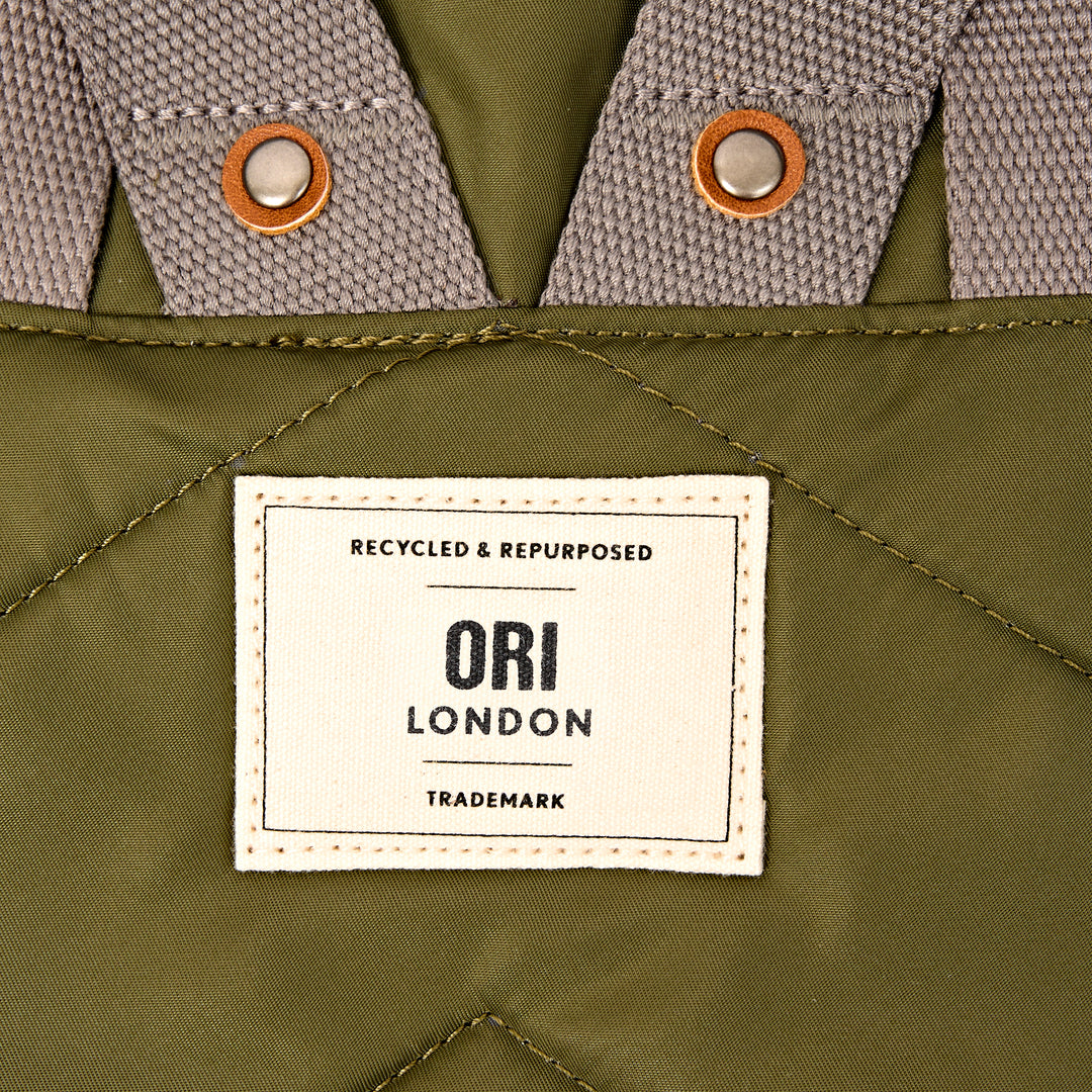 Canfield Roll Top Backpack in Chive
