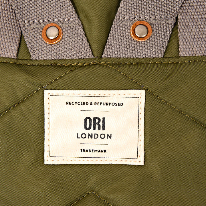 Canfield Roll Top Backpack in Chive