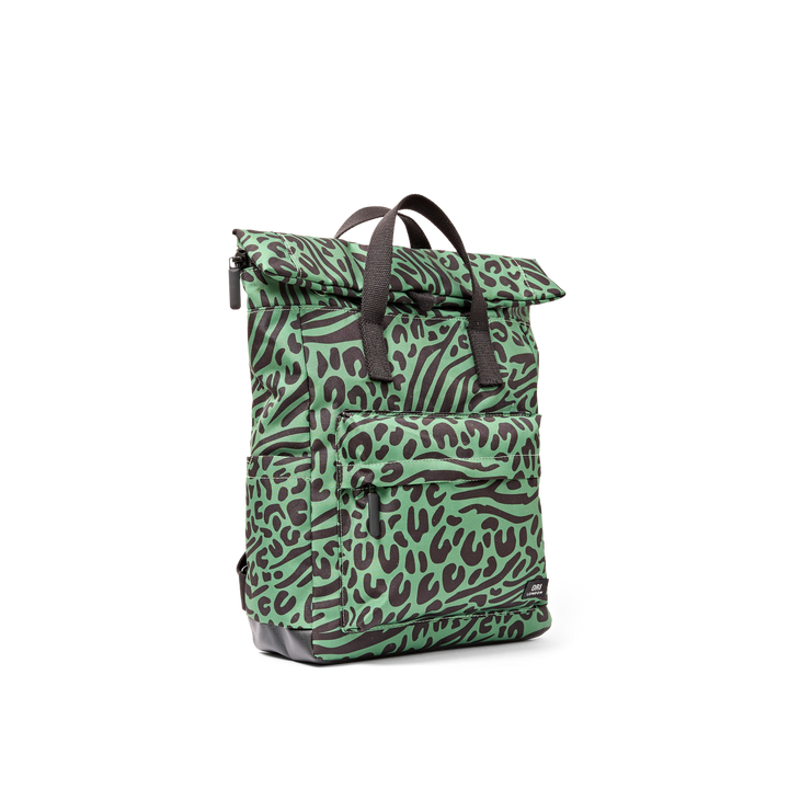 Canfield Roll Top Backpack in Mixed Animal Artichoke