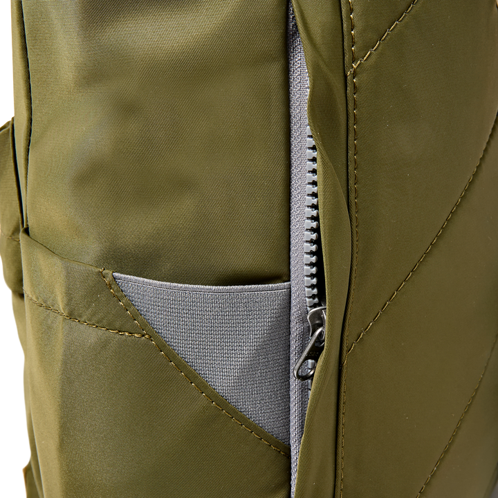 Canfield Roll Top Backpack in Chive