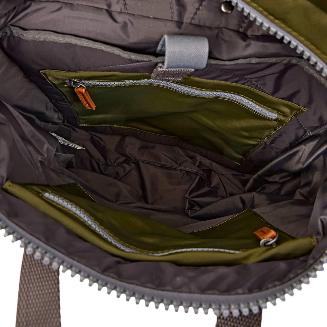 Canfield Roll Top Backpack in Chive